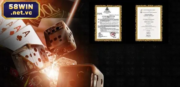 4 giấy phép hoạt động của nhà cái 58Win